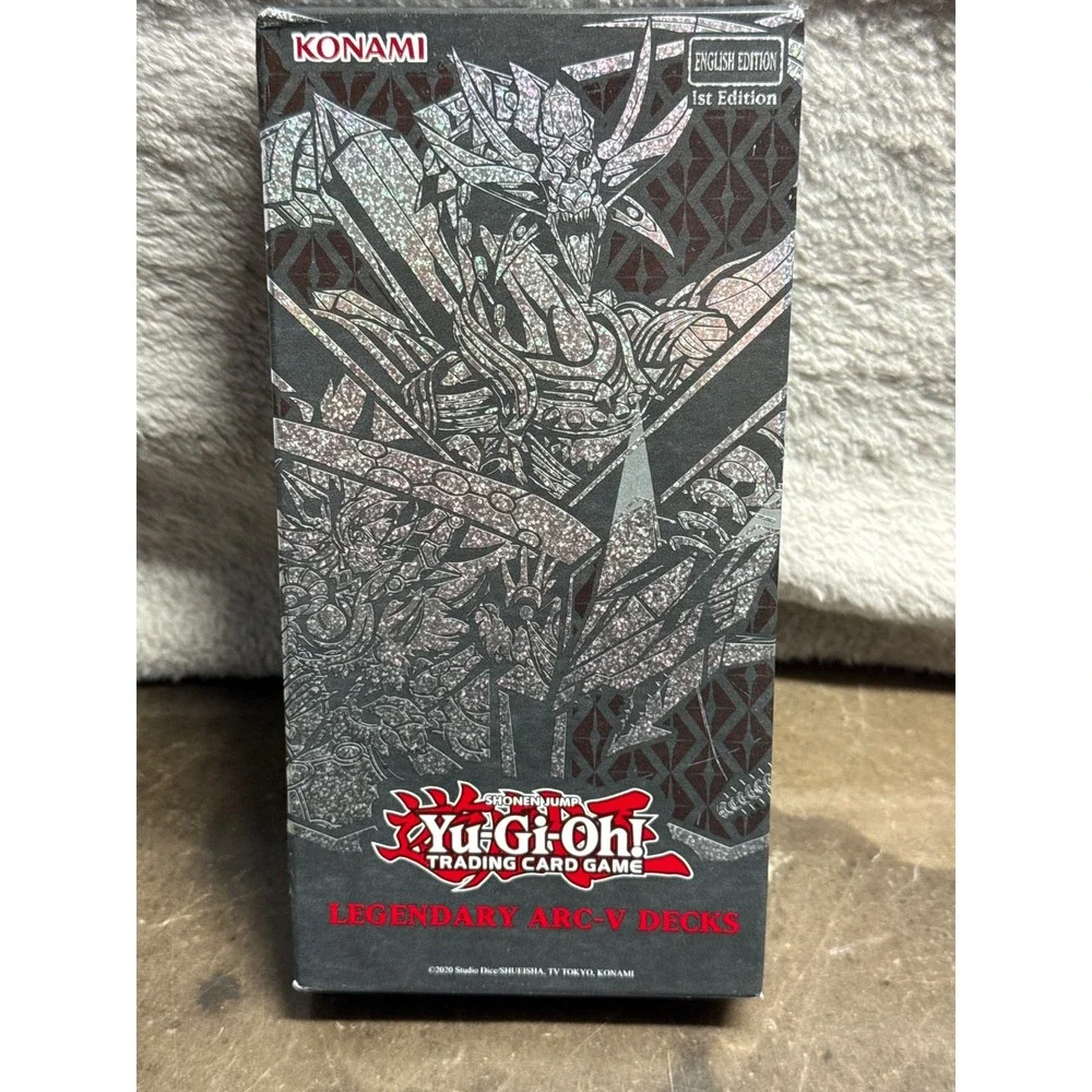 Konami Yu-Gi-Oh Legendary Arc-V Decks Unisex OS Black 1st Edition TCG Box